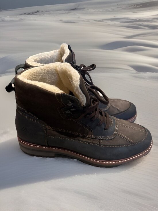Alpine Design Men\'s Brown/light brown Polvere Cold Weather Boot AD22MCW001-BRN main image 4